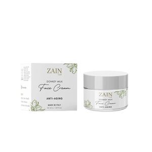 ZAIN1 Moisturizing Face Cream – Anti-Aging w/ Donkey Milk, Vitamins, and Protein